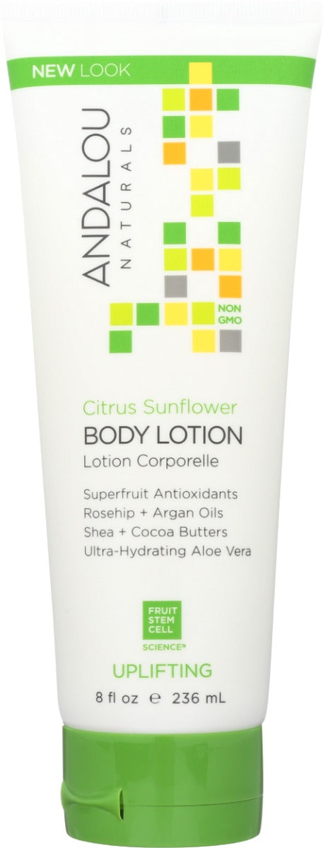 ANDALOU NATURALS: Citrus Sunflower Uplifting Body Lotion, 8 oz