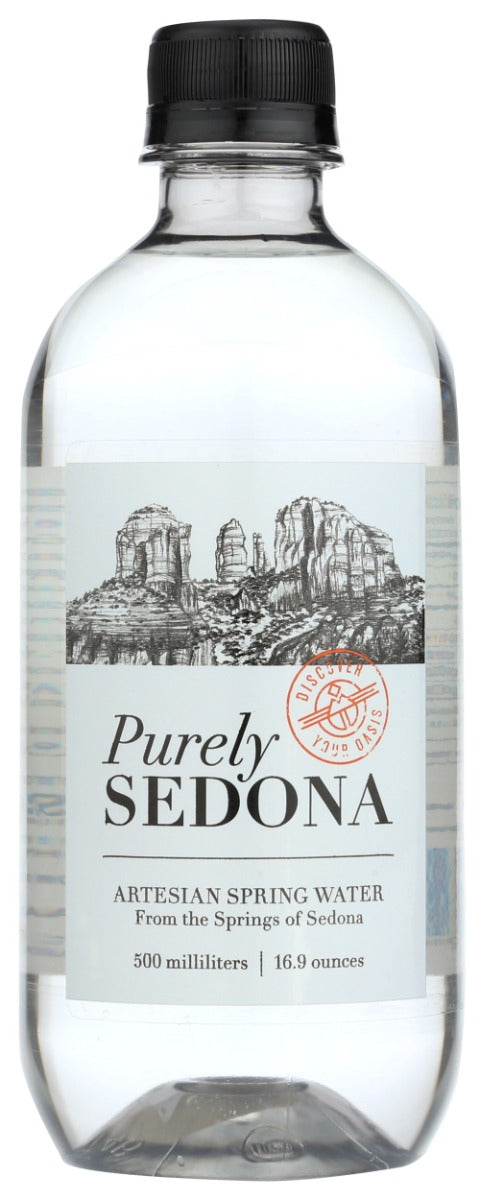PURELY SEDONA: Artesian Spring Water, 16.9 fo
