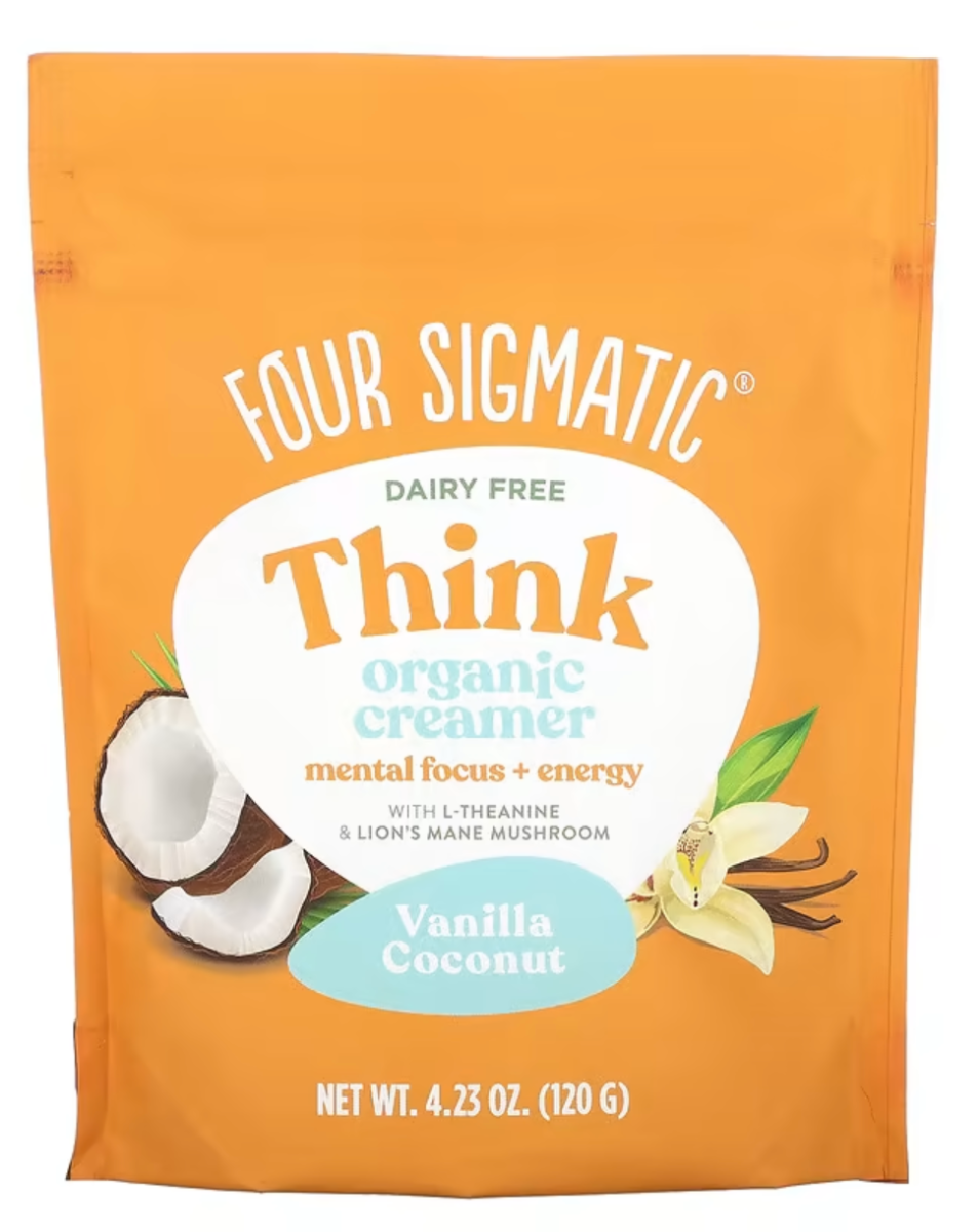 FOUR SIGMATIC: Creamer Coconut Van Org, 4.23 oz