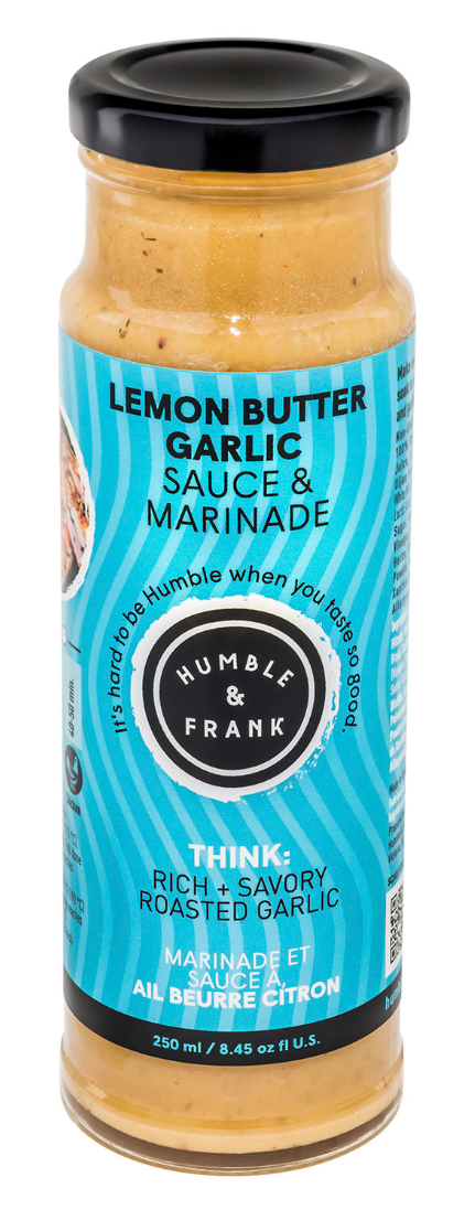 HUMBLE AND FRANK FOODS: Sauce & Marinade Lemn Butter G, 8.45 FO