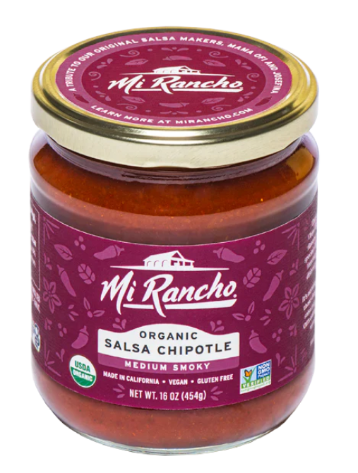 MI RANCHO: Organic Salsa Chipotle, 16 oz