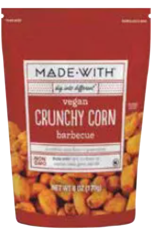 MADE WITH: Corn Crunchy Barbecue, 6 oz