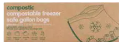 COMPOSTIC: Bags Storage Frz Comps Gl, 10 bg