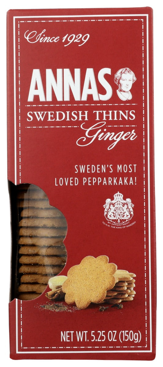 ANNAS: Original Ginger Thins, 5.25 oz
