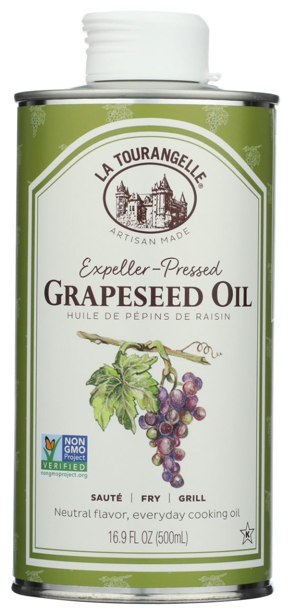 LA TOURANGELLE: Grapeseed Oil, 16.9 fo