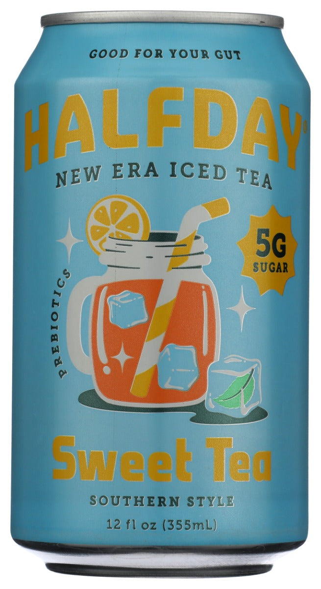 HALFDAY: Sweet Prebiotic Iced Tea, 12 fo