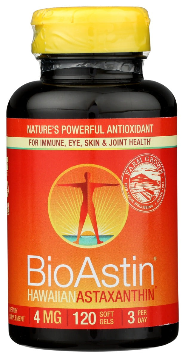 NUTREX: BioAstin Hawaiian Astaxanthin 4mg, 120 sg