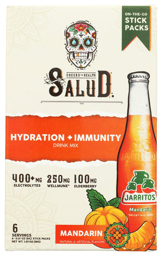 TASTE SALUD: Jarritos Mandarin Water Enhanced Sticks, 1.27 oz