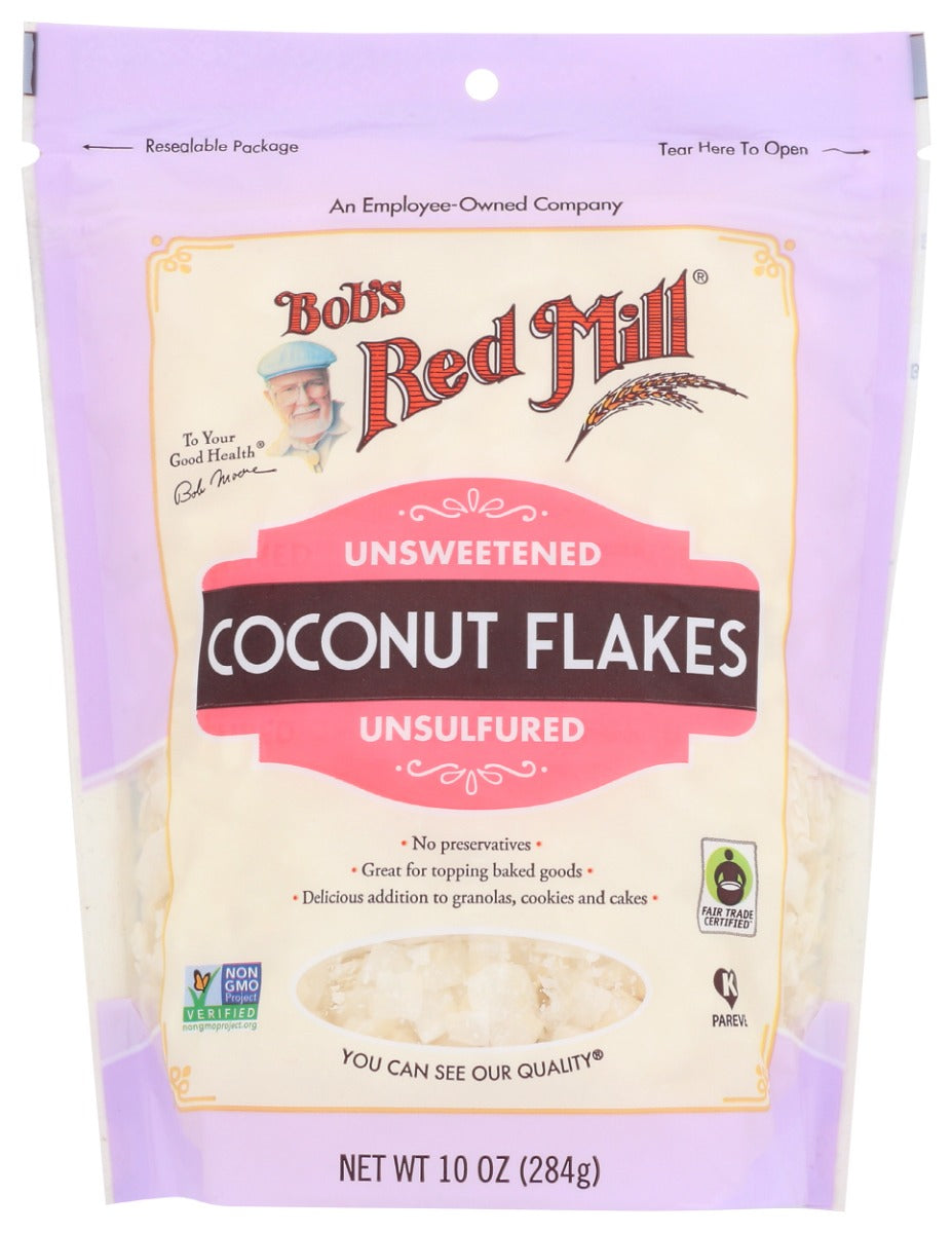 BOBS RED MILL: Coconut Flakes, 10 oz