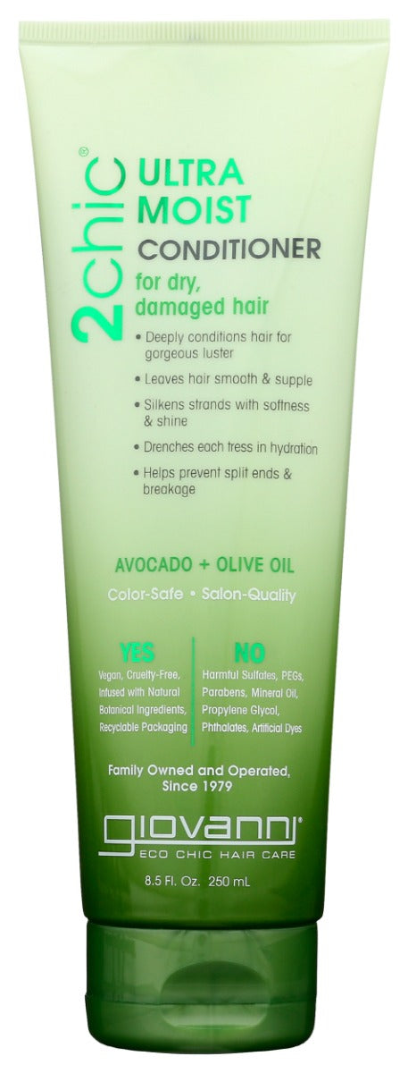 GIOVANNI COSMETICS: 2chic Ultra Moist Conditioner, 8.5 oz