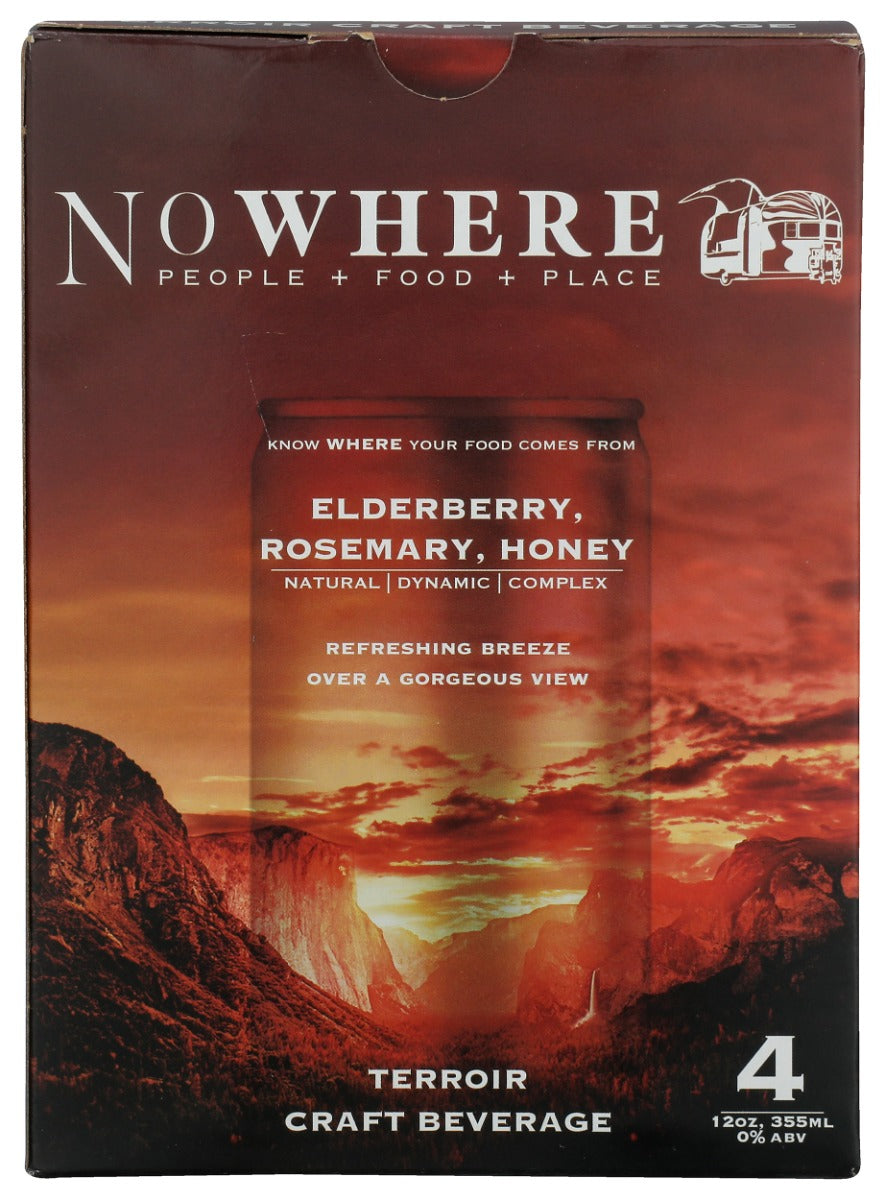 NOWHERE: Vista Non Alcoholic Mocktail 4Pk, 48 fo