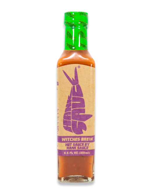 HANK SAUCE: Witches Brew Hot Sauce, 8.5 oz