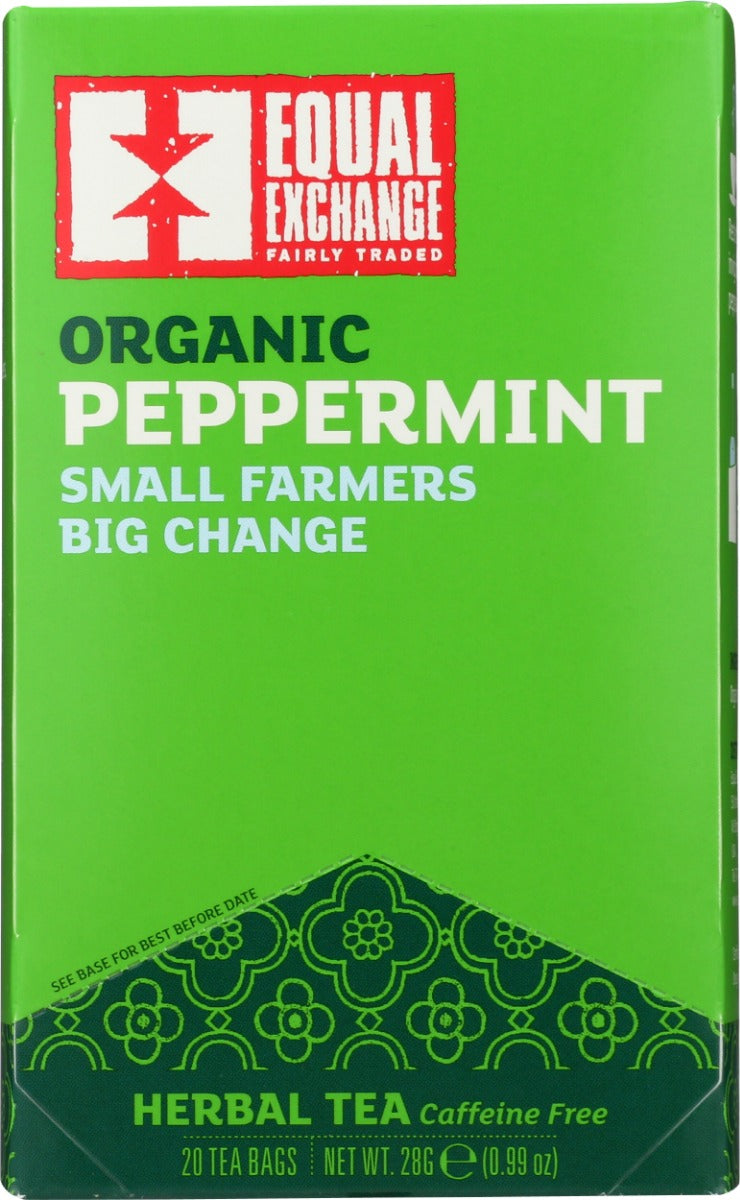 EQUAL EXCHANGE: Organic Peppermint Tea, 20 bg