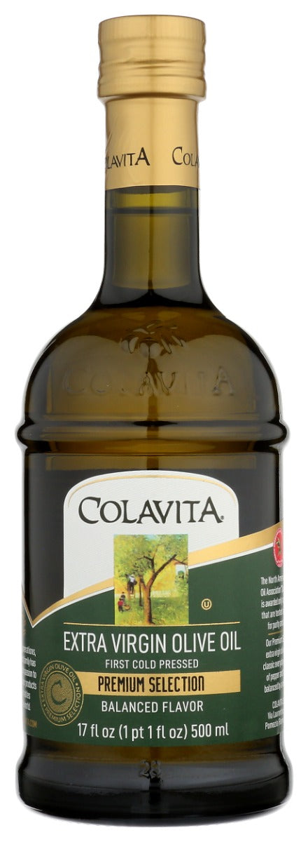 COLAVITA: Premium Selection Extra Virgin Olive Oil, 17 fo