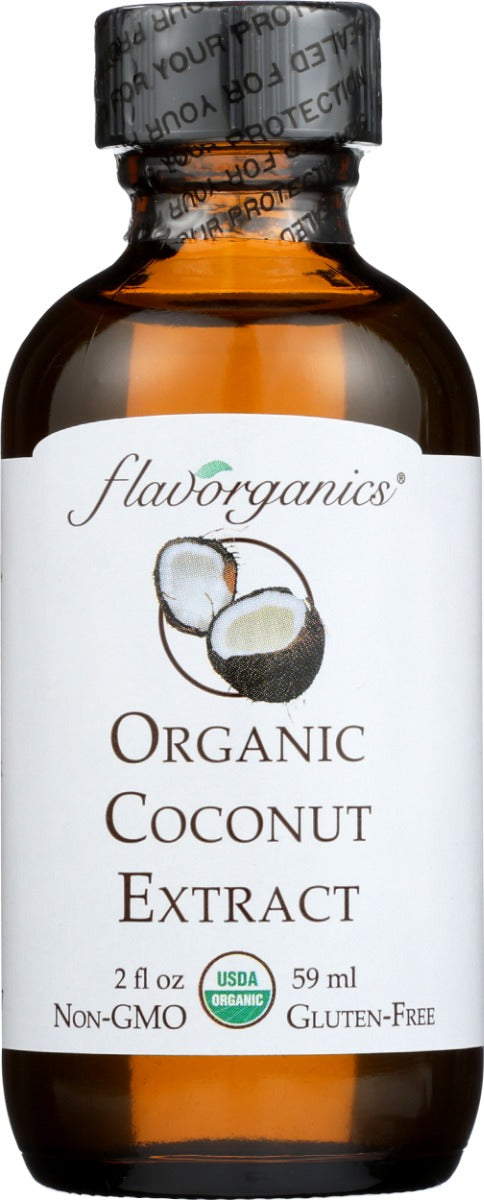 FLAVORGANICS: Organic Coconut Extract, 2 oz