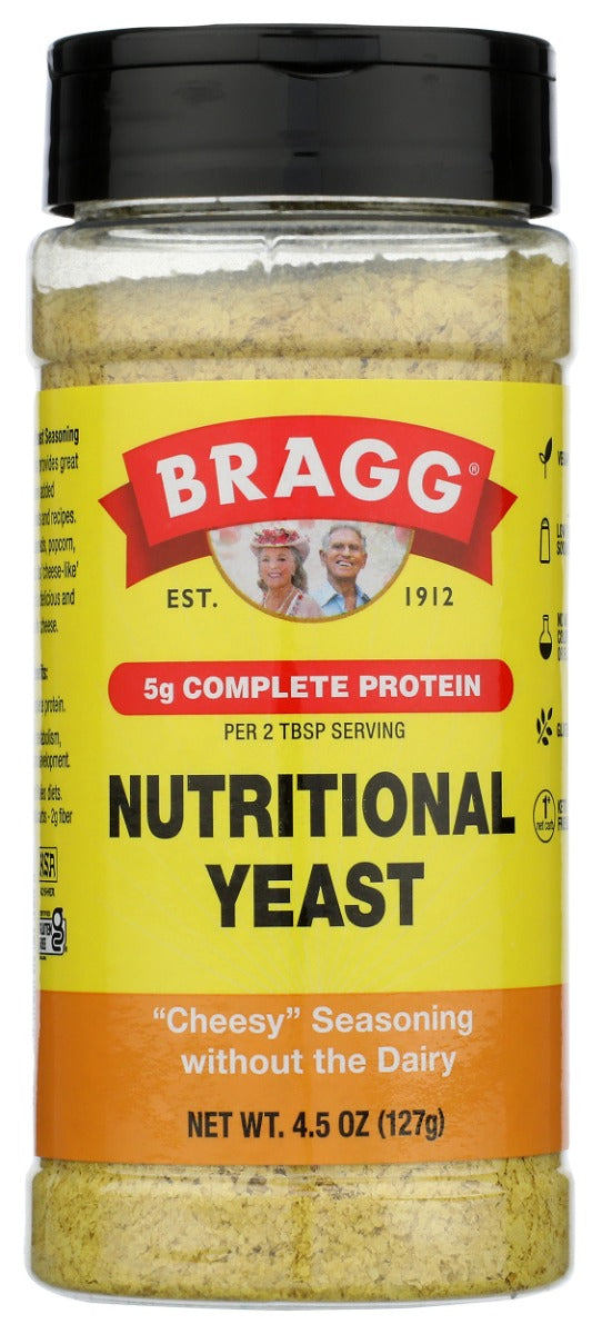 BRAGG: Nutritional Yeast Seasoning, 4.5 oz