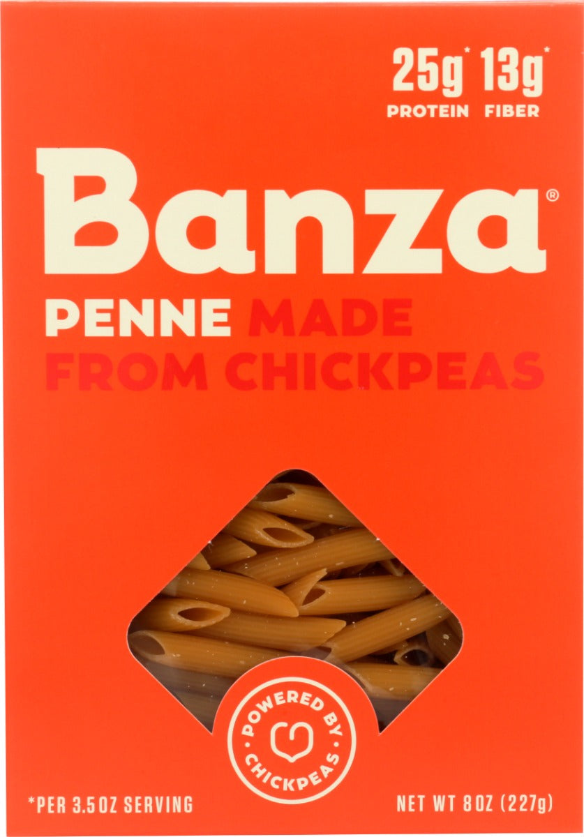 BANZA: Penne Pasta, 8 oz