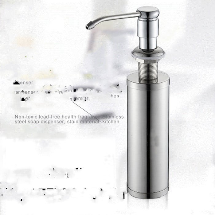 Square Deck Mounted Kitchen Soap Dispenser