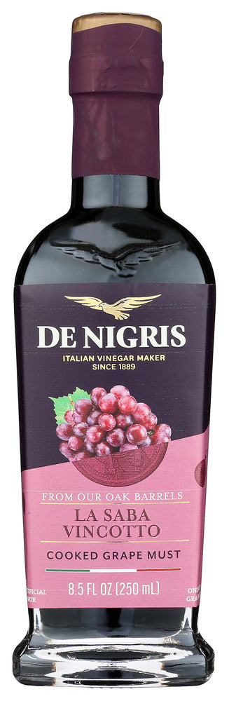 DE NIGRIS: I Fruttati La Saba Cooked Grape Must, 8.45 fo