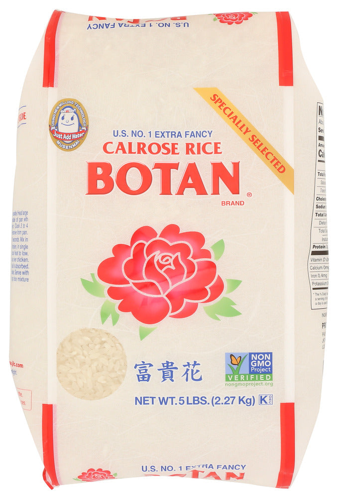 BOTAN: Calrose Rice, 5 lb