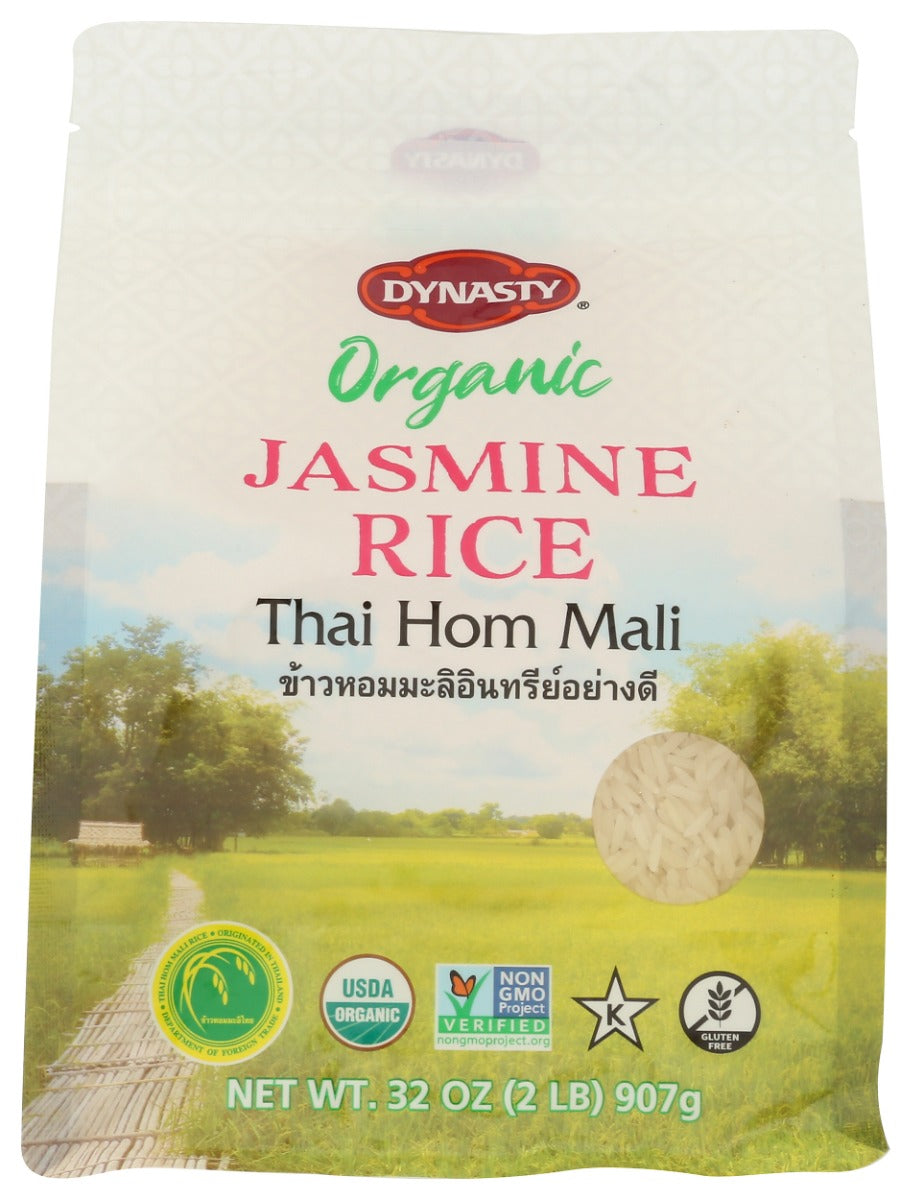 DYNASTY: Organic Jasmine Rice, 2 lb