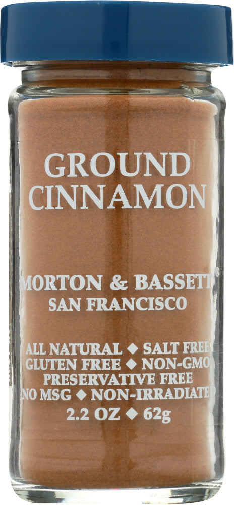 MORTON & BASSETT: Ground Cinnamon, 2.7 oz