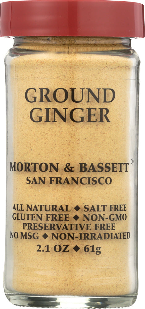 MORTON & BASSETT: Ground Ginger, 2.1 oz
