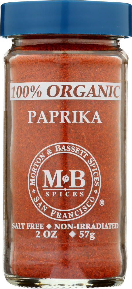 MORTON & BASSETT: Organic Paprika, 2 Oz