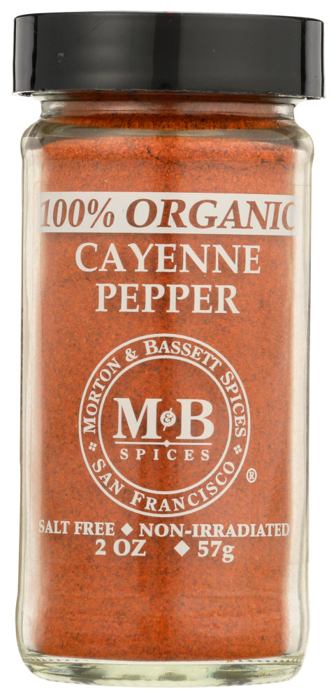 MORTON & BASSETT: Organic Cayenne Pepper, 2 oz