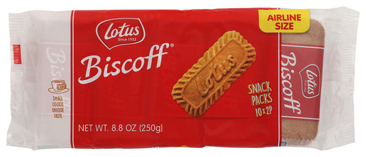 BISCOFF: Biscoff Cookie Airline Size, 8.8 oz
