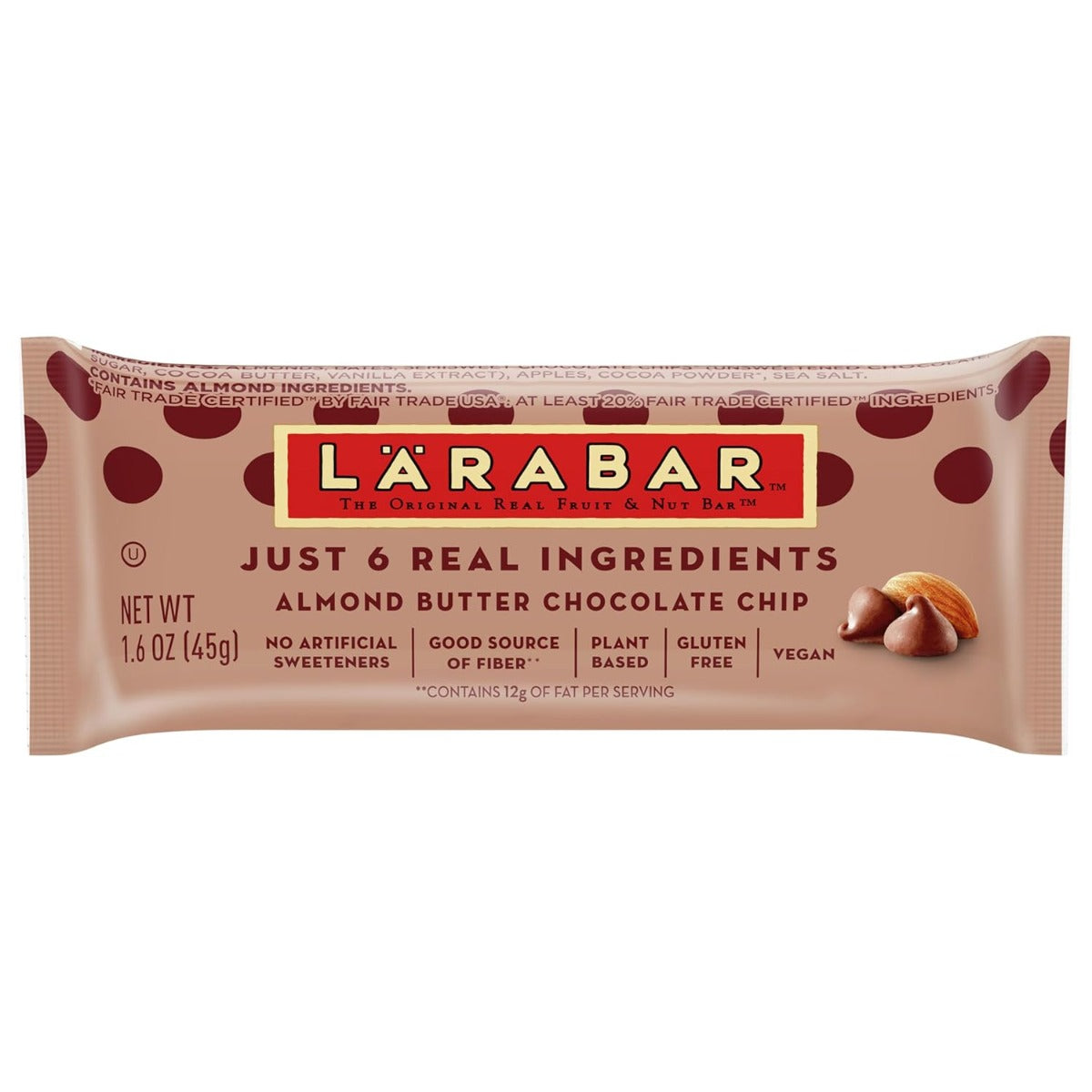 LARABAR: Almond Butter Chocolate Chip Bar, 1.6 oz