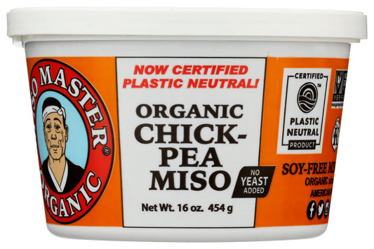 MISO MASTER: Organic Chickpea Miso, 16 oz