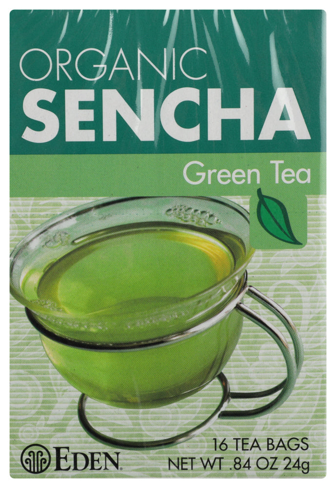 EDEN FOODS: Tea Sencha Green Org, 16 bg