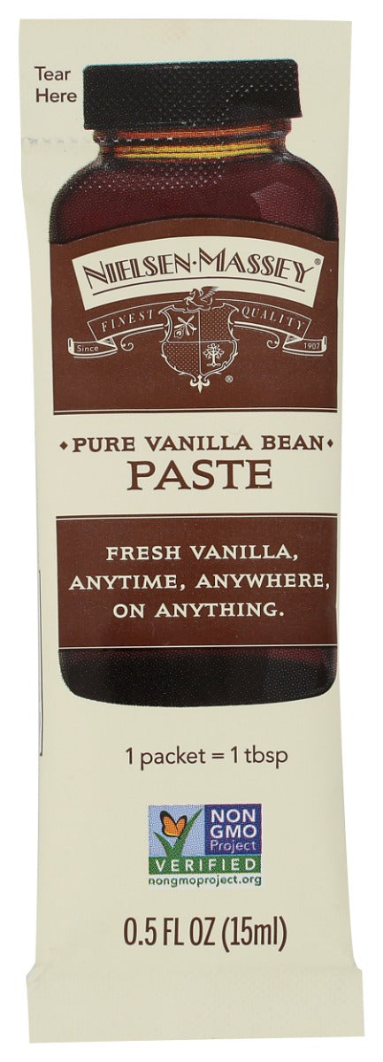 NIELSEN MASSEY: Pure Vanilla Bean Paste Stick Pack, 0.5 oz