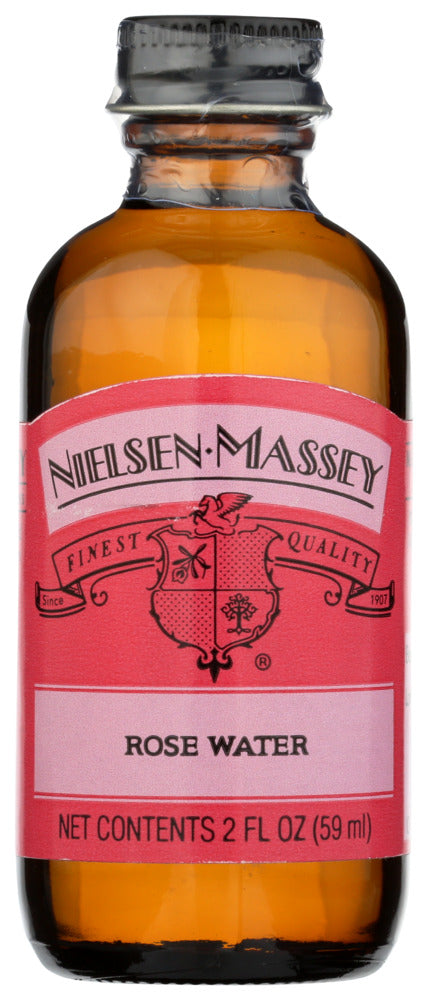 NIELSEN MASSEY: Rose Water Extract, 2 oz