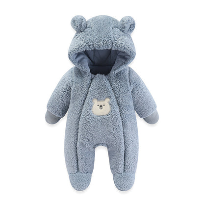Thick Cotton Baby Winter Jumpsuit for Newborns