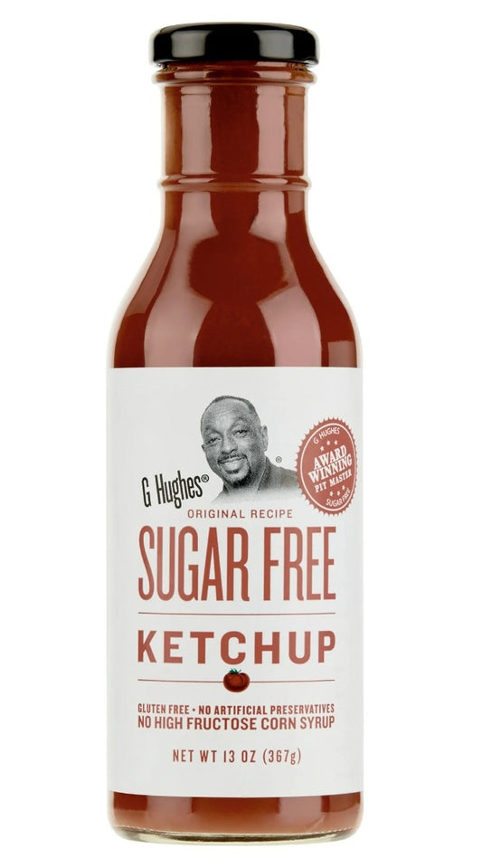 G HUGHES: Sugar Free Ketchup, 13 oz