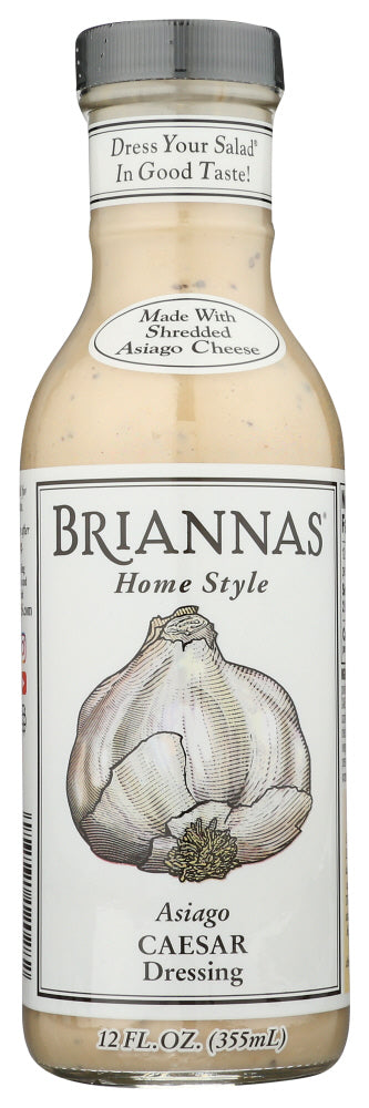 BRIANNAS: Homestyle Asiago Caesar Dressing, 12 oz