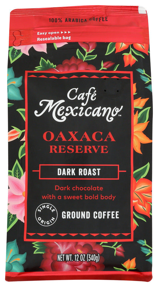 CAFE MEXICANO: Coffee Grnd Oaxaca Rv, 12 oz