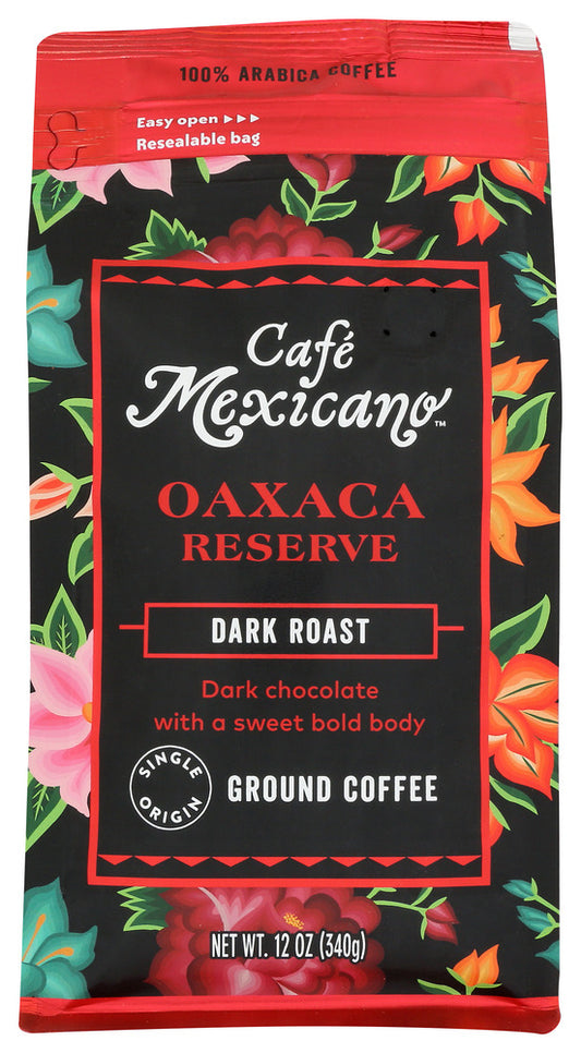 CAFE MEXICANO: Coffee Grnd Oaxaca Rv, 12 oz