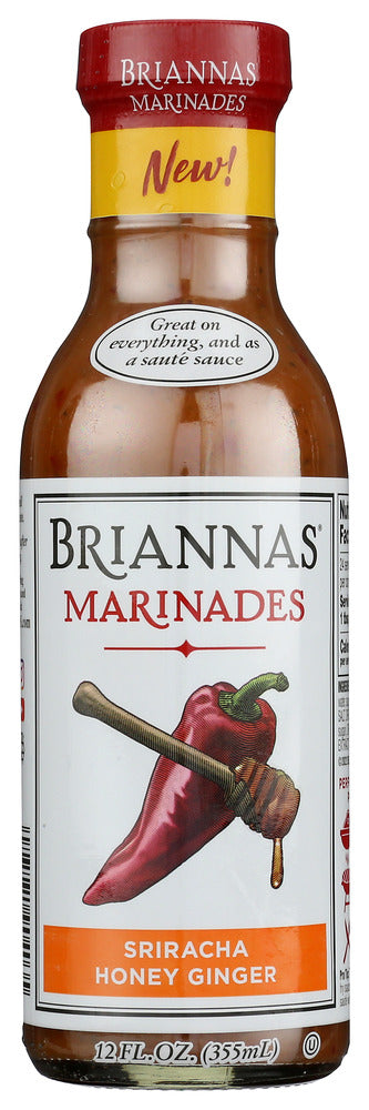 BRIANNAS: Marinade Sracha Hny Gngr, 12 oz