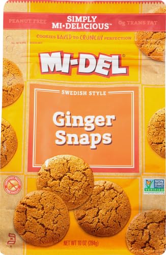 MIDEL: Simply Mi Delicious Ginger Snaps, 10 oz