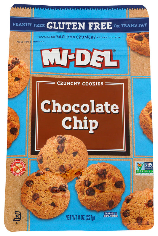 MIDEL: Cookies Mini Chocolate Chip Gluten Free, 8 oz