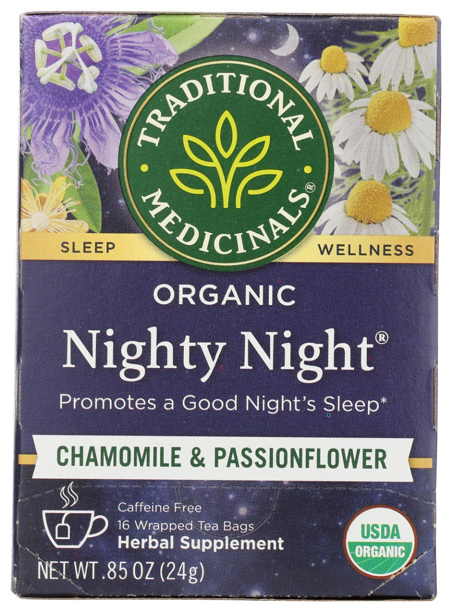 TRADITIONAL MEDICINALS: Organic Nighty Night Tea, 16 bg
