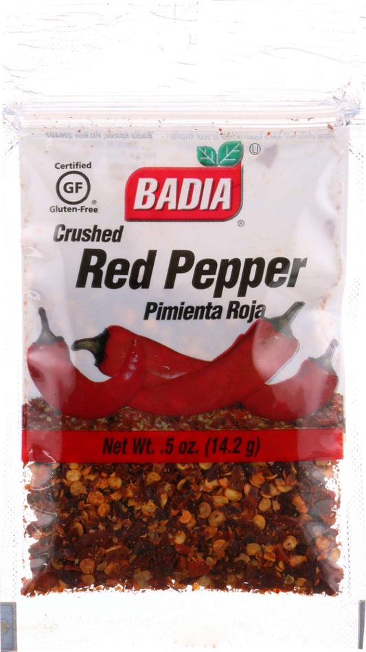 BADIA: Pepper Red Crushed, 0.5 oz