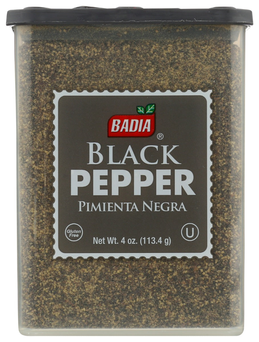 BADIA: Ground Black Pepper, 4 Oz