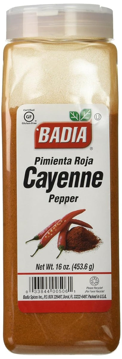 BADIA: Pepper Cayenne, 16 oz