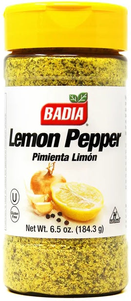 BADIA: Lemon Pepper Seasoning, 6.5 Oz