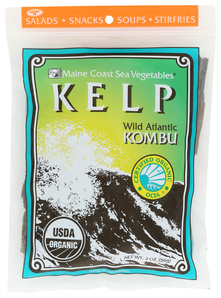 MAINE COAST: Sea Vegetables Kelp Wild Atlantic Kombu, 2 oz