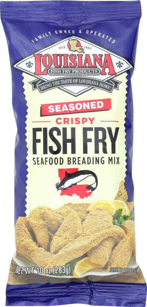 LOUISIANA: Seasoned Fish Fry, 10 oz